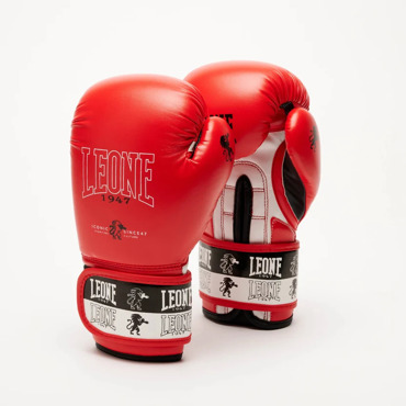 Leone iconic παιδικα γαντια πυγμαχιας-red